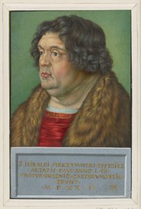 Willibald Pirckheimer portréja alkotó: Albrecht Dürer