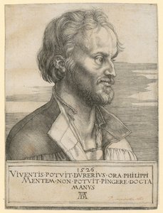 Philipp Melanchthon portréja alkotó: Albrecht Dürer