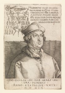 Brandenburgi Albrecht portréja alkotó: Albrecht Dürer