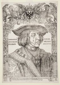 Maximilian I portréja alkotó: Albrecht Dürer