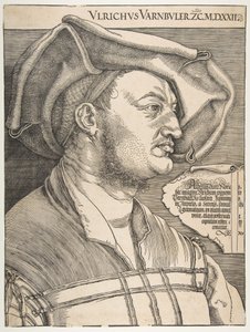 Ulrich Varnbüler portréja alkotó: Albrecht Dürer