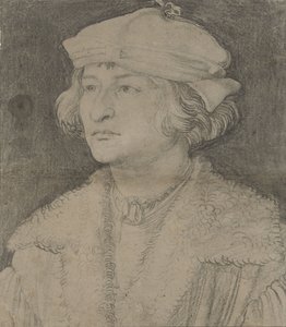 Kalapos fiatalember portréja, 1506 körül alkotó: Albrecht Dürer