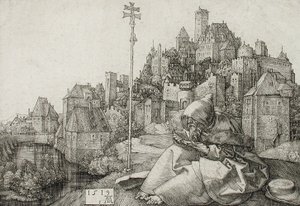 Szent Antal-olvasmány alkotó: Albrecht Dürer