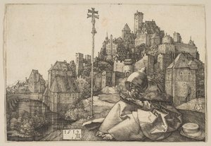 Szent Antal Reading, 1519. alkotó: Albrecht Dürer