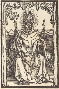 Szent Erasmus alkotó: Albrecht Dürer