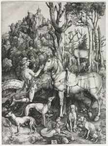 Szent Eustace alkotó: Albrecht Dürer