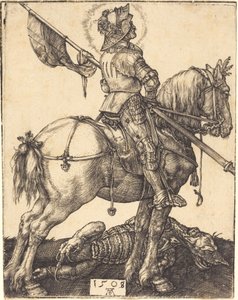 Szent György lóháton alkotó: Albrecht Dürer