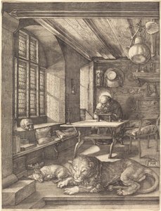 Szent Jeromos tanulmányában alkotó: Albrecht Dürer