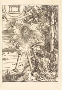 Szent János felfalja a könyvet alkotó: Albrecht Dürer