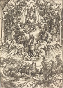 Szent János Isten és a Vének előtt alkotó: Albrecht Dürer