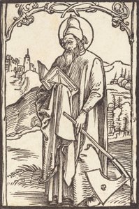 Szent Mátyás, c. 1500. alkotó: Albrecht Dürer