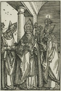 Szent Miklós, Ulrich és Erasmus alkotó: Albrecht Dürer