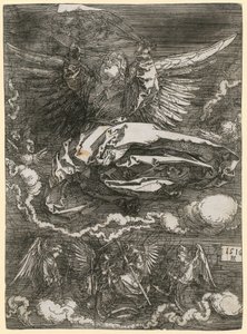 Angyal által tartott Veronika-kendő alkotó: Albrecht Dürer