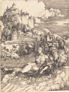 Sea Monster ("The Sea Wonder") alkotó: Albrecht Dürer
