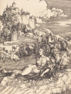 Sea Monster The Sea Wonder, c. 1498. alkotó: Albrecht Dürer