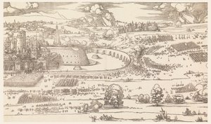 Egy város ostroma (1. rész) alkotó: Albrecht Dürer