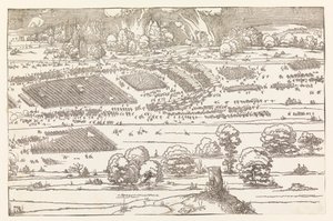 Egy város ostroma (2. rész) alkotó: Albrecht Dürer
