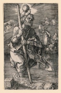 Szent Kristóf alkotó: Albrecht Dürer