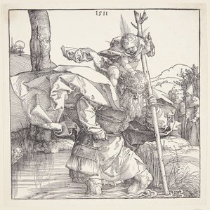 Szent Kristóf alkotó: Albrecht Dürer