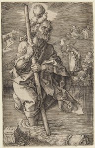 Szent Kristóf alkotó: Albrecht Dürer