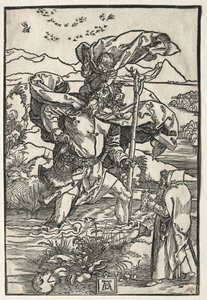 Szent Kristóf a madarakkal alkotó: Albrecht Dürer