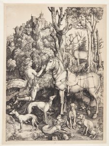 St. Eustace alkotó: Albrecht Dürer