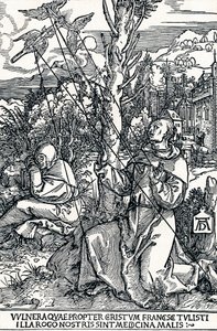 Szent Ferenc a stigmák átvétele, 1504 1906 alkotó: Albrecht Dürer
