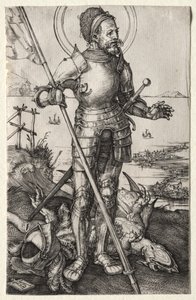 Gyalog Szent György alkotó: Albrecht Dürer