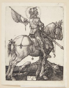 Szent György lóháton alkotó: Albrecht Dürer