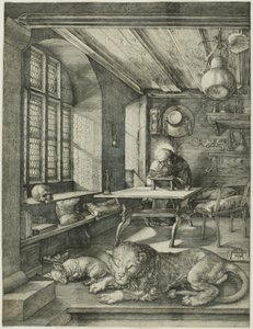 Szent Jeromos tanulmányában alkotó: Albrecht Dürer