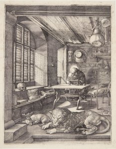 Szent Jeromos tanulmányában alkotó: Albrecht Dürer
