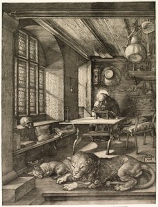 Szent Jeromos tanulmányában alkotó: Albrecht Dürer