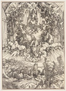 Szent János Isten és a Vének előtt alkotó: Albrecht Dürer