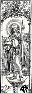 Szent Sebaldus a fővárosban, 1906 alkotó: Albrecht Dürer