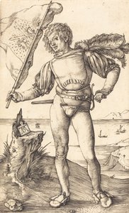 Szabványhordozó, c. 15021503. alkotó: Albrecht Dürer