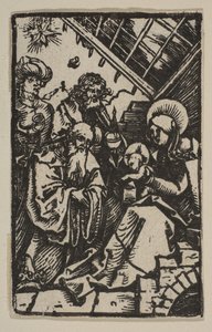 A Királyimádás.n.d. alkotó: Albrecht Dürer