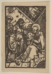 A Királyimádás.n.d. alkotó: Albrecht Dürer