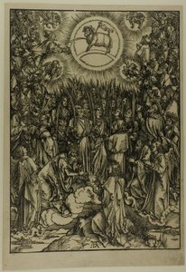 A Bárányimádat – A kiválasztottak himnusza, Az Apokalipszisből alkotó: Albrecht Dürer