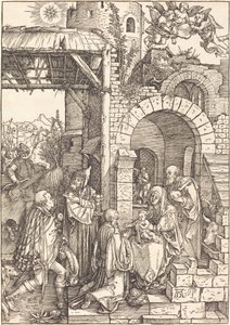A mágusok imádása alkotó: Albrecht Dürer