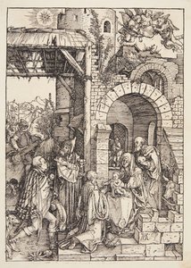 A mágusok imádása alkotó: Albrecht Dürer