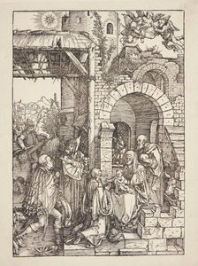 A mágusok imádása alkotó: Albrecht Dürer