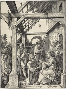 A mágusok imádása alkotó: Albrecht Dürer