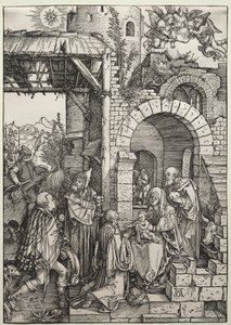 A mágusok imádása alkotó: Albrecht Dürer