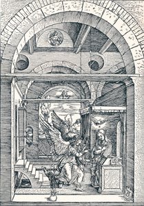 Angyali üdvözlet, 1506 1906 alkotó: Albrecht Dürer