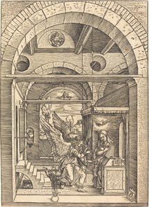 Az Angyali üdvözlet alkotó: Albrecht Dürer