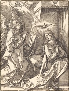 Az Angyali üdvözlet alkotó: Albrecht Dürer