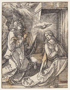 Az Angyali üdvözlet alkotó: Albrecht Dürer