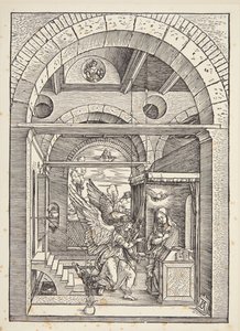 Az Angyali üdvözlet alkotó: Albrecht Dürer