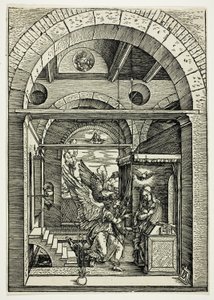 Az Angyali üdvözlet, A Szűz életéből alkotó: Albrecht Dürer