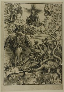 Az apokaliptikus nő az Apokalipszisből alkotó: Albrecht Dürer